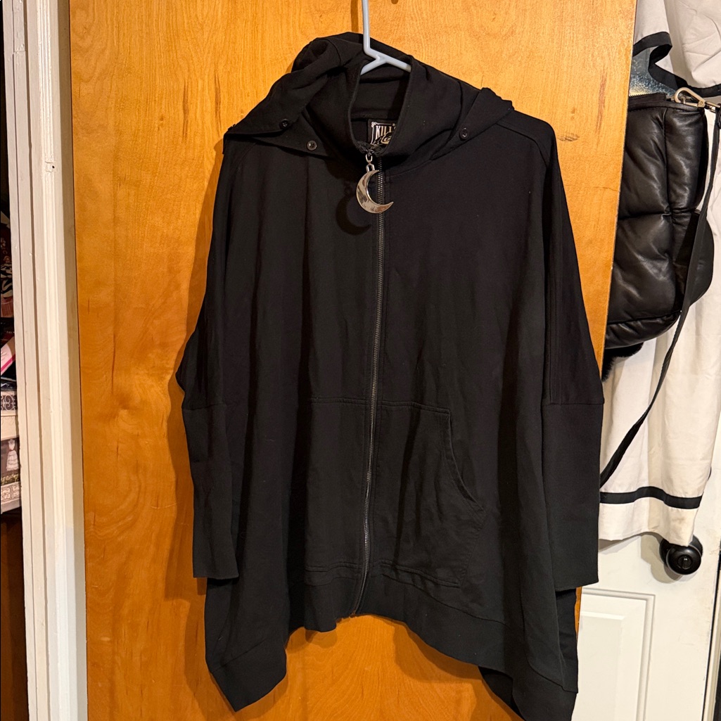 Killstar Full Zip Cloak- Hoodie Sz M